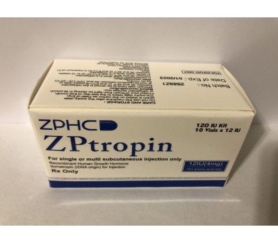 ZPtropin (HGH) 10 vials 12IU/vial 120iu kit